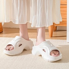 리프트 슬리퍼 여성 샌들 실내화 키높이 통굽 가성비 좋은 실용적인