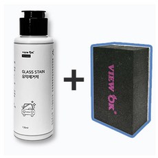 뷰오케이 자동차 유막제거제 유막제거 유리 거울 물때 제거, 1개