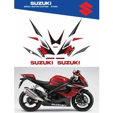 신체 장식 보호 스티커 오토바이 반사 데칼 270312 스즈키 2005 GSXR1000 GSX-R, 02 270312
