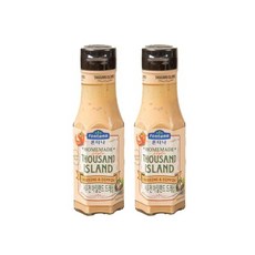 폰타나 사우전 아일랜드 드레싱 250g 2개, 1세트