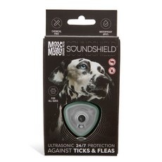 Max & Molly SOUNDSHIELD超聲波驅蟲器，全天候防護，無化學成分，IPX7防水，適用所有尺寸狗狗, 綠色, 1個, 1L