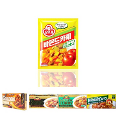 오뚜기 바몬드 카레 순한맛 /가루/커리/분말/카래/대용량/1키로/파우더, 1kg, 1개