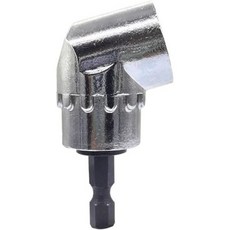 1개 무선 드릴 105도 코너 도구+25mm 미끄럼 방지 도구 범용 직각 드라이버 전기 슬리브 회전 도구검정색 연장, Regular+25mm anti slip, Black