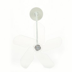 空調疏風扇 冷氣防直吹導風板 360度多角度調節, 1個, 透明, 透明