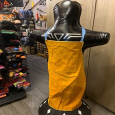 廣隆 牛皮電焊圍裙 焊接防護服 隔熱耐磨氬焊CO2燒焊工作圍裙, 1個