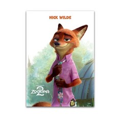 디즈니 주토피아 2 포스터 05-닉, 아르누보, 디즈니 저