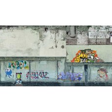 NOCH 56669 디오라마 미니어처 3D 카드보드 모델링 시트 Industrial Wall, 단품