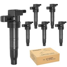 NPAUTO 점화 코일 팩 교체품 3.3L 3.8L V6 현대 산타페 소나타 베라크루즈 아제라 제네시스 쿠페 기아 쏘렌토 옵티마 론도 세도나 아만티 2007 2008 200, NPAUTO 점화 코일 팩 교체품 3.3L 3.8L V