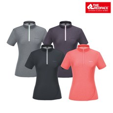 레드페이스 레드페이스 여성 카이 쿨 하프 우먼 짚 티셔츠 REWFTSM21050