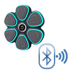 뮤직복싱 기계 머신 이지앤뮤지백 가정용 샌드백 다이어트 실내, 글로브 및 휴대폰 거치대 증정, 1개