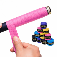 삼바쓰 기능성 강화 논슬립 땀방지 강력그립 라켓그립테이프, 10개, 핑크