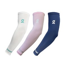 【海夫健康生活館】Greaten 極騰護具 專項防護系列 抗UV 快乾涼爽 袖套 雙包裝(0003EB), 粉色：S-M, 1個