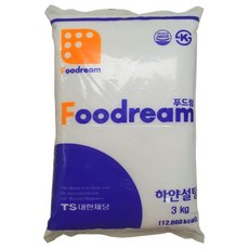 푸드림 하얀설탕, 3kg, 1개