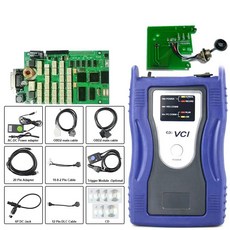 KI-A 현대 스캐너용 GDS VC-I 자동 진단 도구 OBD2 진단 프로그래밍 인터페이스 펌웨어, 02 Blue With Trigger, 1개