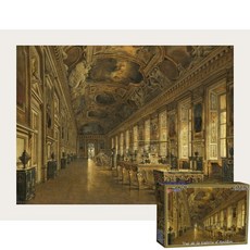 퍼즐피플 명화 500피스 1000피스 직소퍼즐 바비퍼즐 시리즈, 아폴로 갤러리 500피스 액자포함(우드화이트), 1개