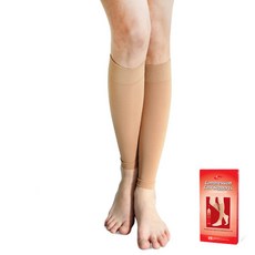 의료용 압박스타킹 종아리형 610 (30-40mmHg 고강압), 살색M