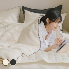 에어 호텔식 프리미엄 구스이불, 크림아이보리