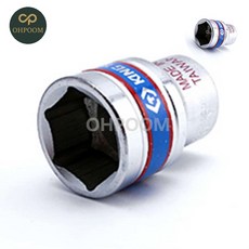 웍스알 복수알 1/2 육각 복스소켓, 06) 13mm