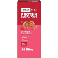 RXBAR Protein Energy Bites 글루텐 프리 에너지 스낵 단백질 버라이어티 팩 (20바이트), 24 Bites, 50g, 1