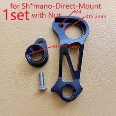 콜나고 호환 C64 컨셉 V3R 자전거 리어 디레일러 행어 프레임 세이버용 CNC 쓰루 액슬 메크 드롭아웃, 04 1set Direct Hanger