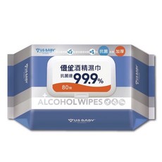 【藥師優選】優生酒精濕巾超厚型80抽，實體藥局嚴選，抗菌清潔，守護您的健康, 1個