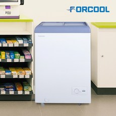 포쿨 다목적 냉동고 미니 소형 가정용 업소용 94L, FC-100SDW