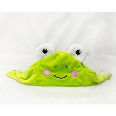 폴리에스터 새해 애완 동물 크리스마스 모자 고양이 귀여운 머리 의류 판다로 변신 작은 강아지 헤드셋, 1개, 색상: 12. frog / 크기: A. S