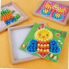 미니플레이콘액자만들기5인용-모자이크 코끼리, 피라미드와스핑크스, 피라미드와스핑크스