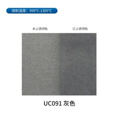 언더글레이즈 컬러 세라믹 유약, 1개