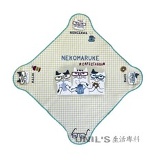 NEKO MARUKE 可黏貼萬用巾, 1個, 新！【貓丸子三兄弟】黃色