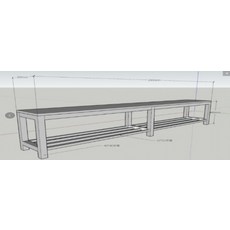 스테인레스 벤치의자 야외 공원 스테인리스 공원의자 카페, H. 맞춤 2000x300x420mm스테인리스