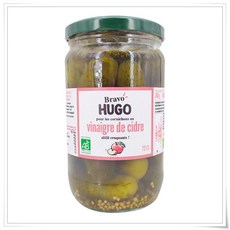 WELL DONE HUGO 웰던휴고 사이다 식초 피클, 2개, 720ml