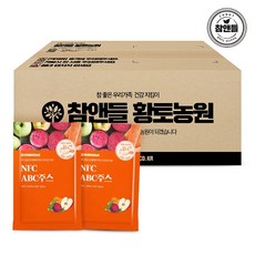 참앤들황토농원 NFC ABC주스, 70ml, 100개
