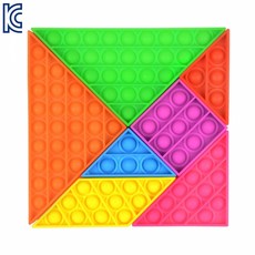 [버블톡톡]DIY 칠교푸쉬팝, 단품, 1개