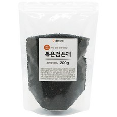 50년전통대현상회 국산 볶은 검은깨, 1개, 200g