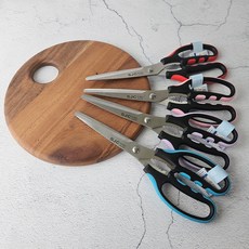 투칼라 양손가위 SJ 173 업소용 주방 고기가위 식당가위 삼겹살 대게 식가위 세종키친 세종쿡, 1개