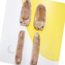 빅조이 오토바이 핸들 커버 베이지 손잡이