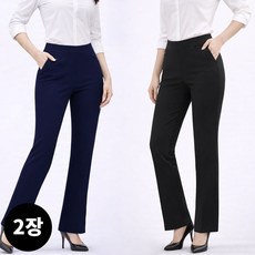 SPM 1+1 여성나팔바지 국내제작 여자 스판 밴딩 슬림 부츠컷 팬츠 골프바지 등산바지 데일리 빅사이즈