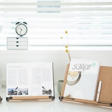 적절상회 나무 독서대 대 화이트