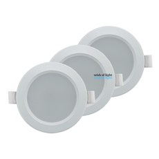 에스케이디 SKD 다운라이트 LED 10cm 4인치 10W 천장 매립등 간접조명 거실등 인테리어 조명, 3개, 주광색(하얀빛)