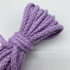노끈 매듭공예 마끈 5 야드몫 6mm 100 면 로프 장식 트위스트 꼰 코드 로프 수제 홈 섬유 장식, 04