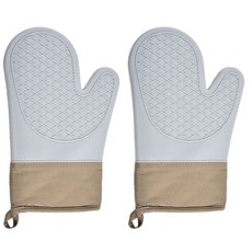 싱글레이드 데일리 실리콘 오븐 장갑 2개입, 1개, 그레이