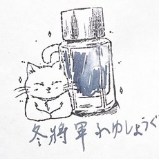 PILOT 百樂 色彩雫系列 Iroshizuku 鋼筆墨水, 1個, 冬將軍,5ml玻璃瓶分裝, 冬將軍