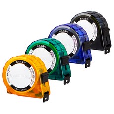 코메론 5.5m X 25mm 컬러스 줄자 휴대용 작업 현장용 측정공구 KMC-25CV