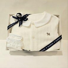 블루독베이비 BLUEDOG BABY 니트카라우주복+양말세트 44A70-041-20SET 464911