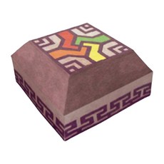 한지 공예 전통 보석함 1p 트레이 귀걸이 쥬얼리 팔찌 머리핀 비즈 뱃지 수납 정리 사각