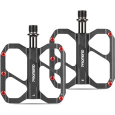 로드 바이크 페달 가공 알루미늄 합금 차체 자전거 미끄럼 방지 916인치 3 베어링 설계 산악 BMX MTB 사이클링 페달용