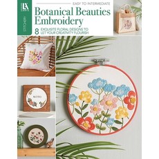 (영문도서)Botanical Beauties Embroidery: 8 Exquisite Floral Designs to Let Your Creativity... Paperback, Leisure Arts, English, 9781464791093