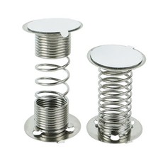 업위드 DIY 스프링 피규어거치대 차량용피규어거치대 점프스프링, 실버 4cm