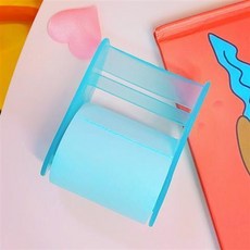 便利貼小條沾性強標記外賣韓國ins可撕便籤紙創意可愛網紅小, 2個藍色底座+2個藍色替芯, 1個